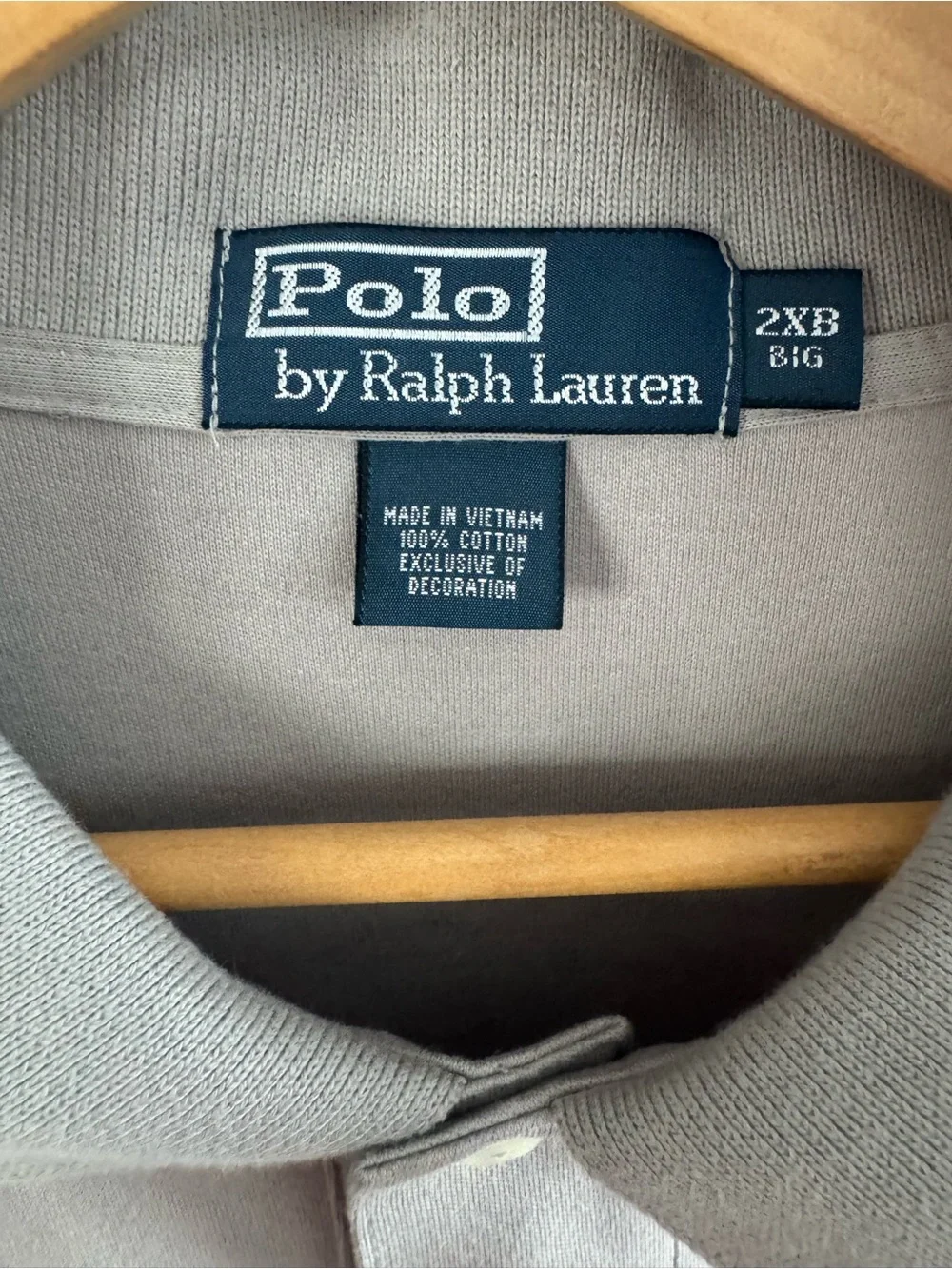 Polo Ralph Lauren Big & Tall Men’s Gray Khaki Size 2XB